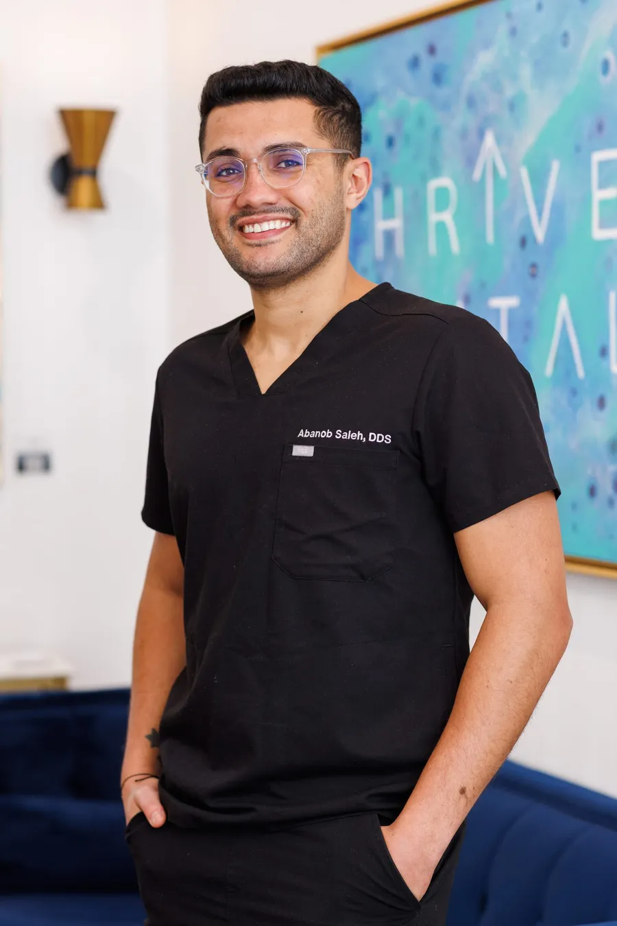 Dr. Abanob Saleh, dentist at Thrive Dental in Bayside, Queens